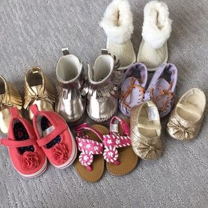 Lot of Baby Shoes